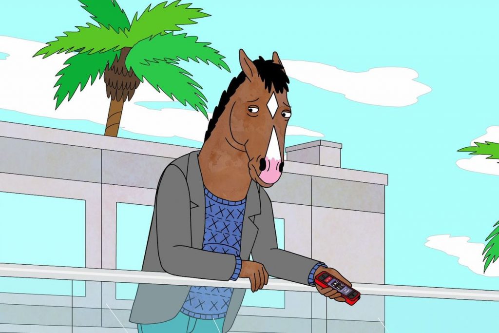 BoJack Horseman en av alla nya animerade serier.