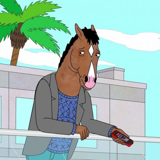 BoJack Horseman en av alla nya animerade serier.